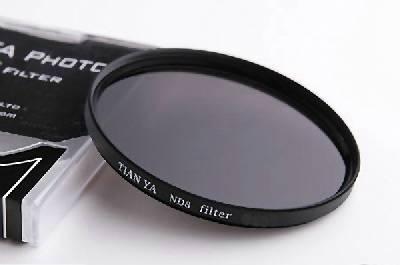 ND8  Lichtreduktionsfilter 52mm, Neutralfilter, Graufilter aus optischem Glas