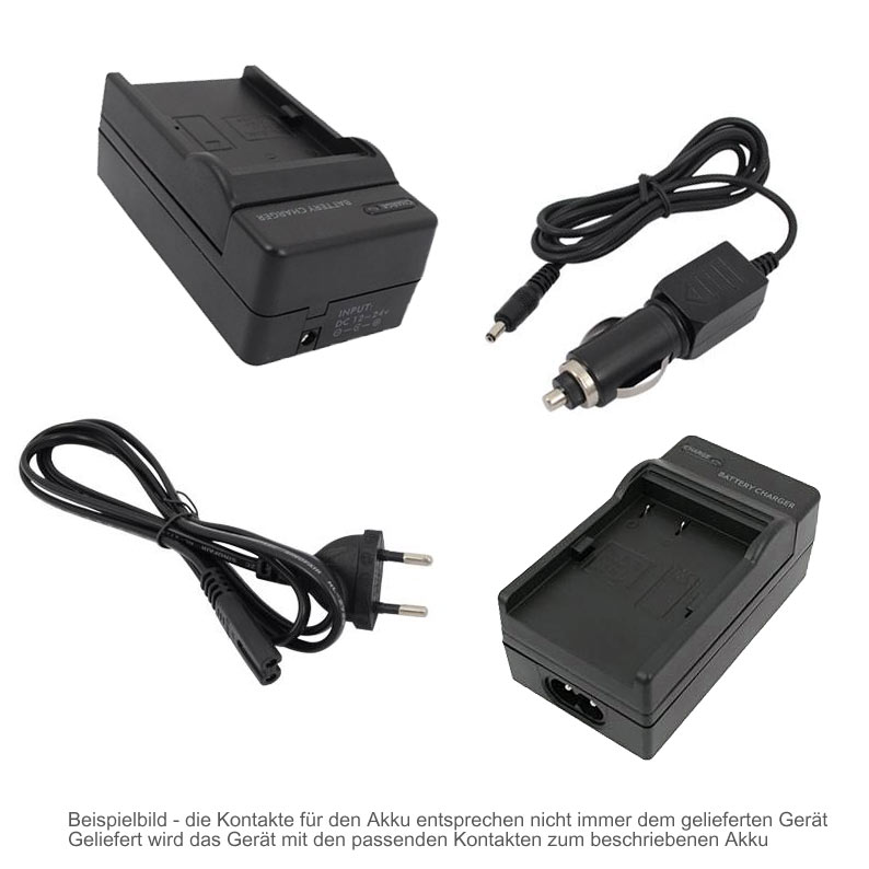 Ladegerät für Panasonic Akkus DMW-BLE9, BLG10, BLG10E, BLH7