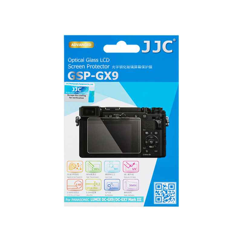 JJC GSP-GX9 Displayschutz LCD Panasonic Lumix DC-GX9, DC-GX7 III
