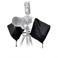 Regenschutz für Digitalkameras und DSLR mit Blitz von Canon, Nikon, Sony