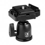 Triopo KJ-2 Stativ Kugelkopf mit Wechselplatte und Wasserwaage