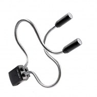 JJC LED-2D Makroleuchte Flexarm 23cm für Digitalkameras