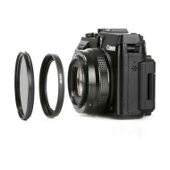 Typ FA-DC58C 58mm Filter Adapter Canon PowerShot G1 X Mark I, Kooka KK-G1X