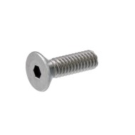 Schraube Senkkopf 1/4 Zoll UNC 11mm Gewinde Chromstahl A2 Innensechskant